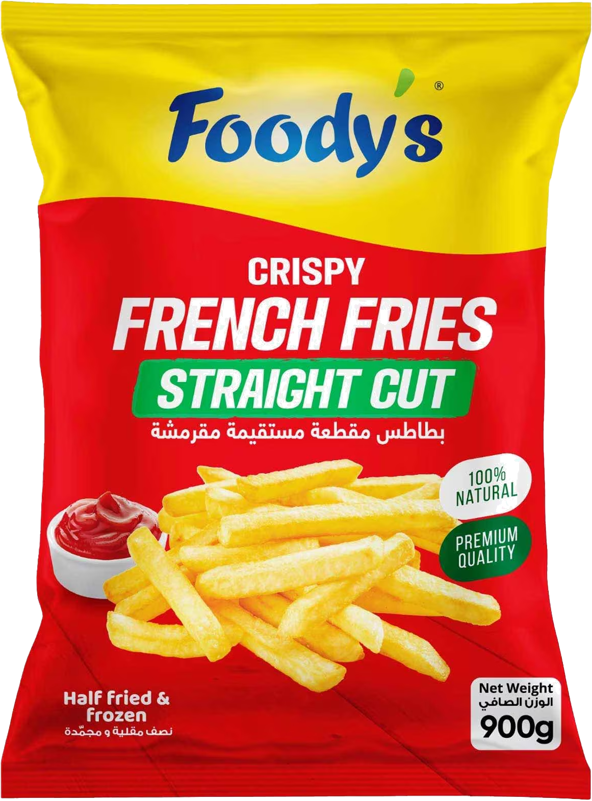 FOODYS FRENCH FRIES STRAIGHT CUT