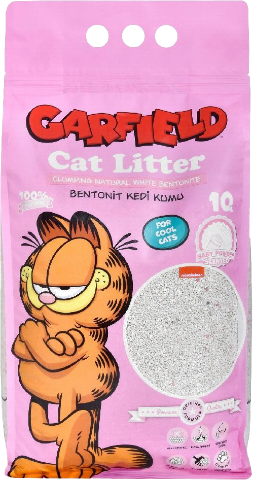 GARFIELD BABY POWDER CAT LITER