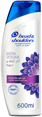 HEAD & SHOULDERS SHAMPOO EXTRA VOLUME 600ML