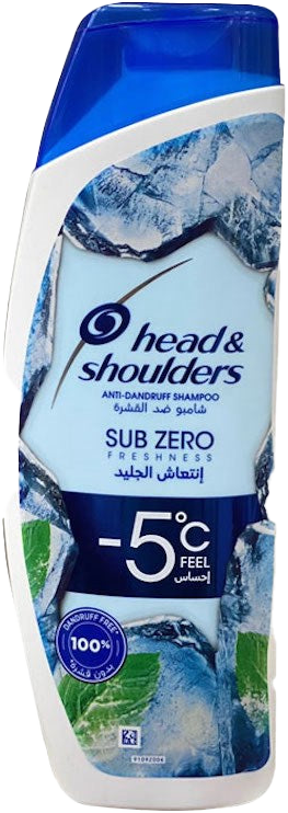 HEAD & SHOULDERS SHAMPOO SUBZERO FRESHNESS 400ML