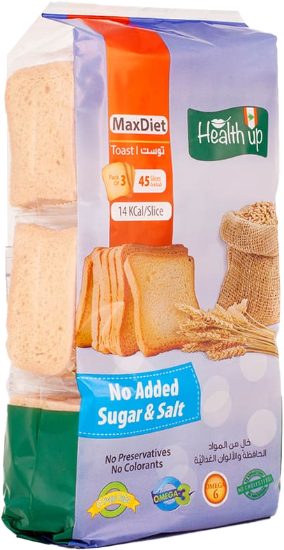 HEALTH UP FIBER TOAST 360G