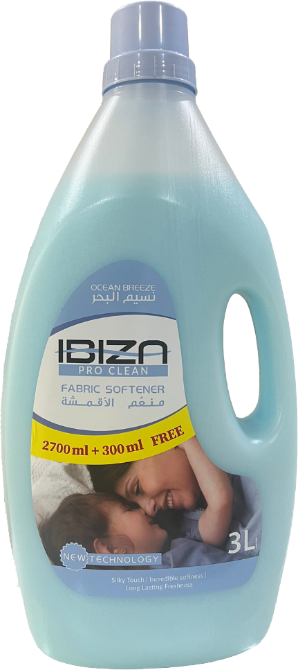 IBIZA FABRIC SOFTENER BLUE 3L