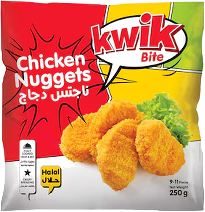 KWIK BREADED CHICKEN NUGGETS