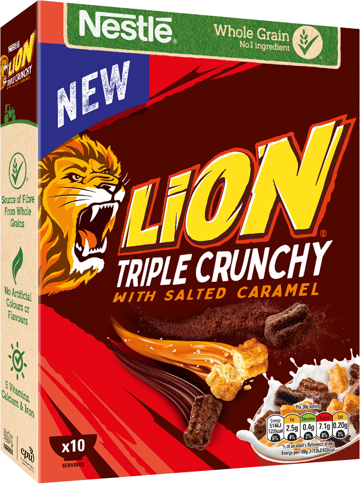 LION CRUNCHY CEREALBAG