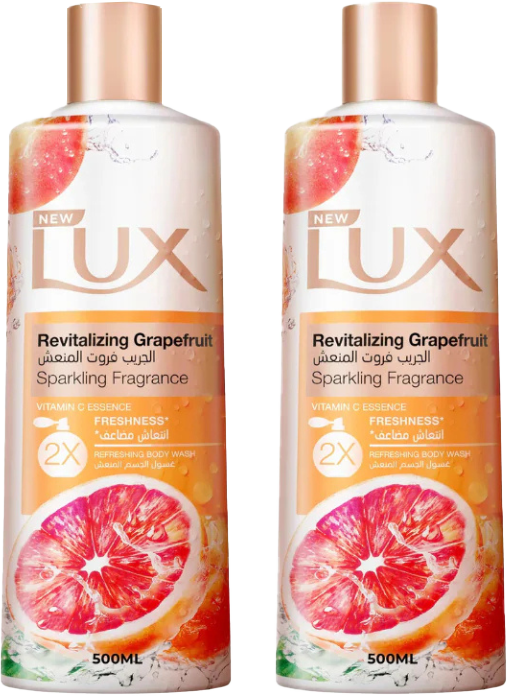 LUX BW GRAPEFRUIT 500ML*2@15% 500ML
