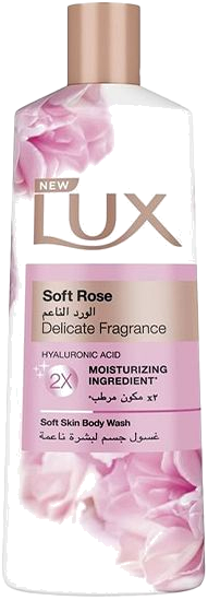 LUX BW SOFT ROSE 500ML 500ML