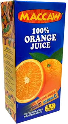 MACCAW ORANGE CARTOON