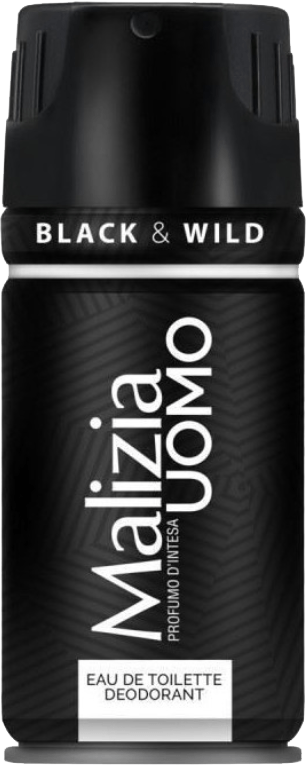 MALIZIA UOMO DEO BLACK