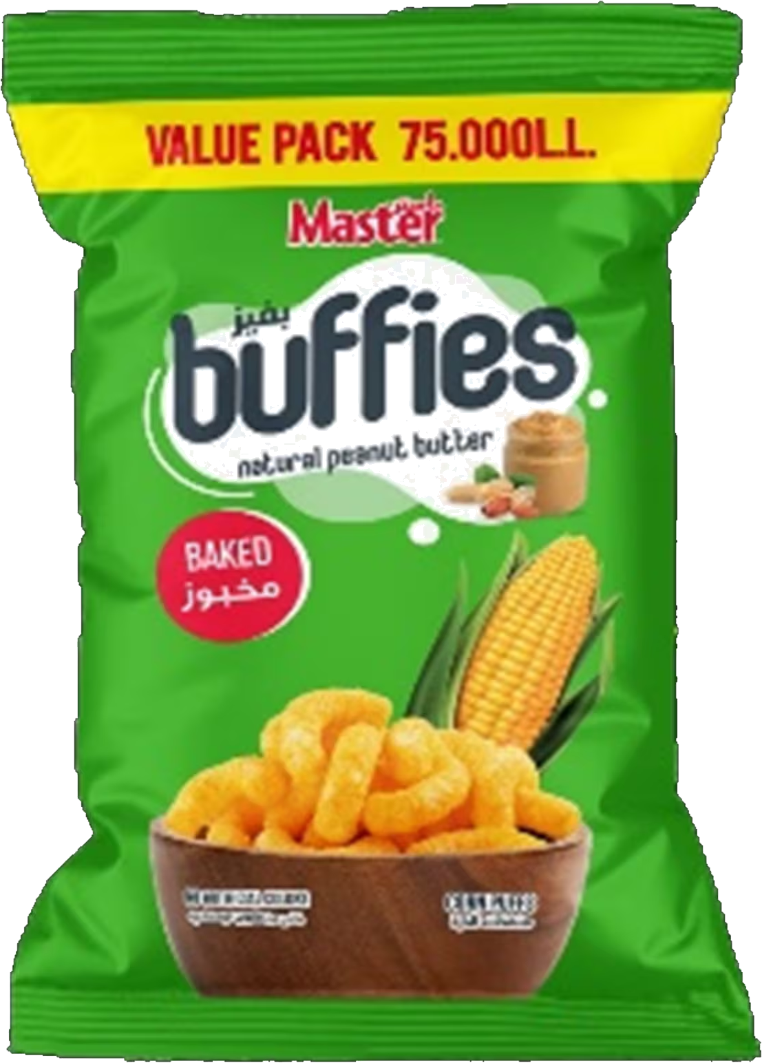 MASTER BUFFIES PEANNUT V.PACK