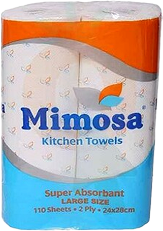 MIMOSA PAPER KITCHEN TOWEL MED.90SHEETS 90S