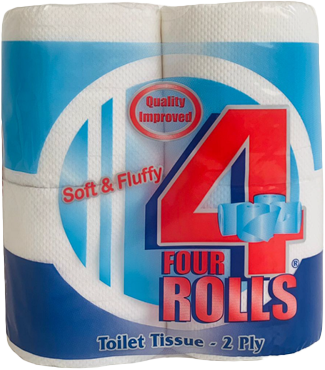 MIMOSA TOILET PAPER FOUR 4ROLLS