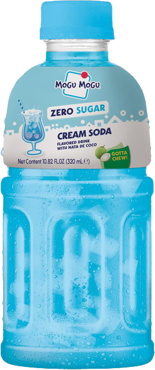 MOGU MOGU 0 SUGAR CREAM SODA