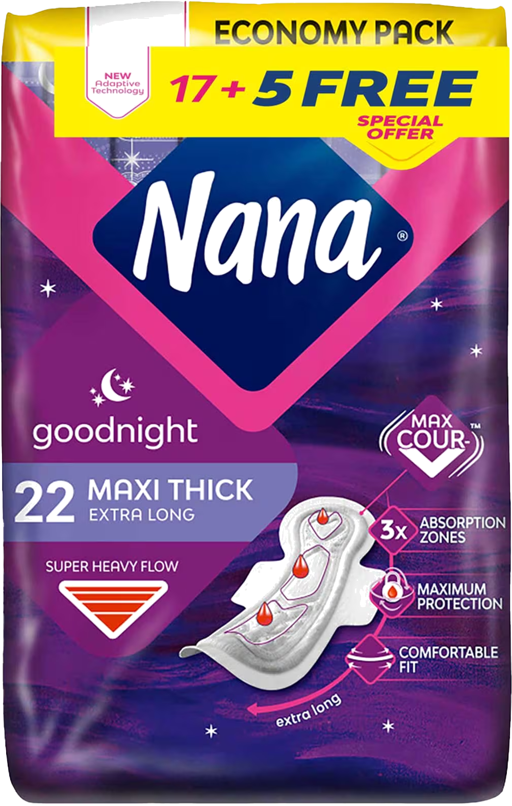 NANA MAXI GOODNIGHT ECO 17+5