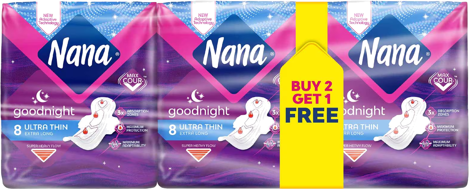 NANA ULTRA GOODNIGHT 8S 2+1FREE