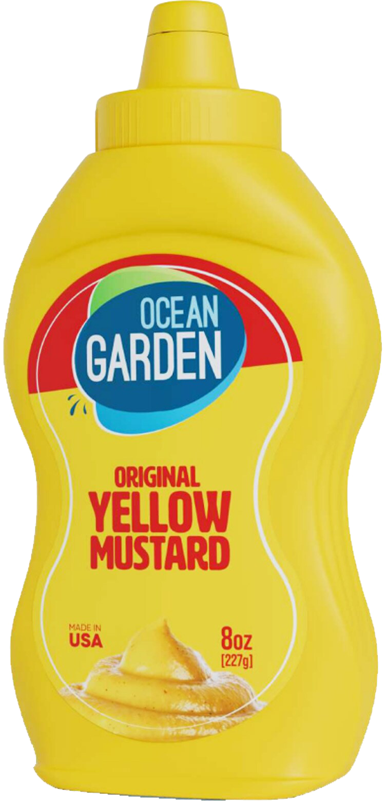 OCEAN GARDEN YELLOW MUSTARD