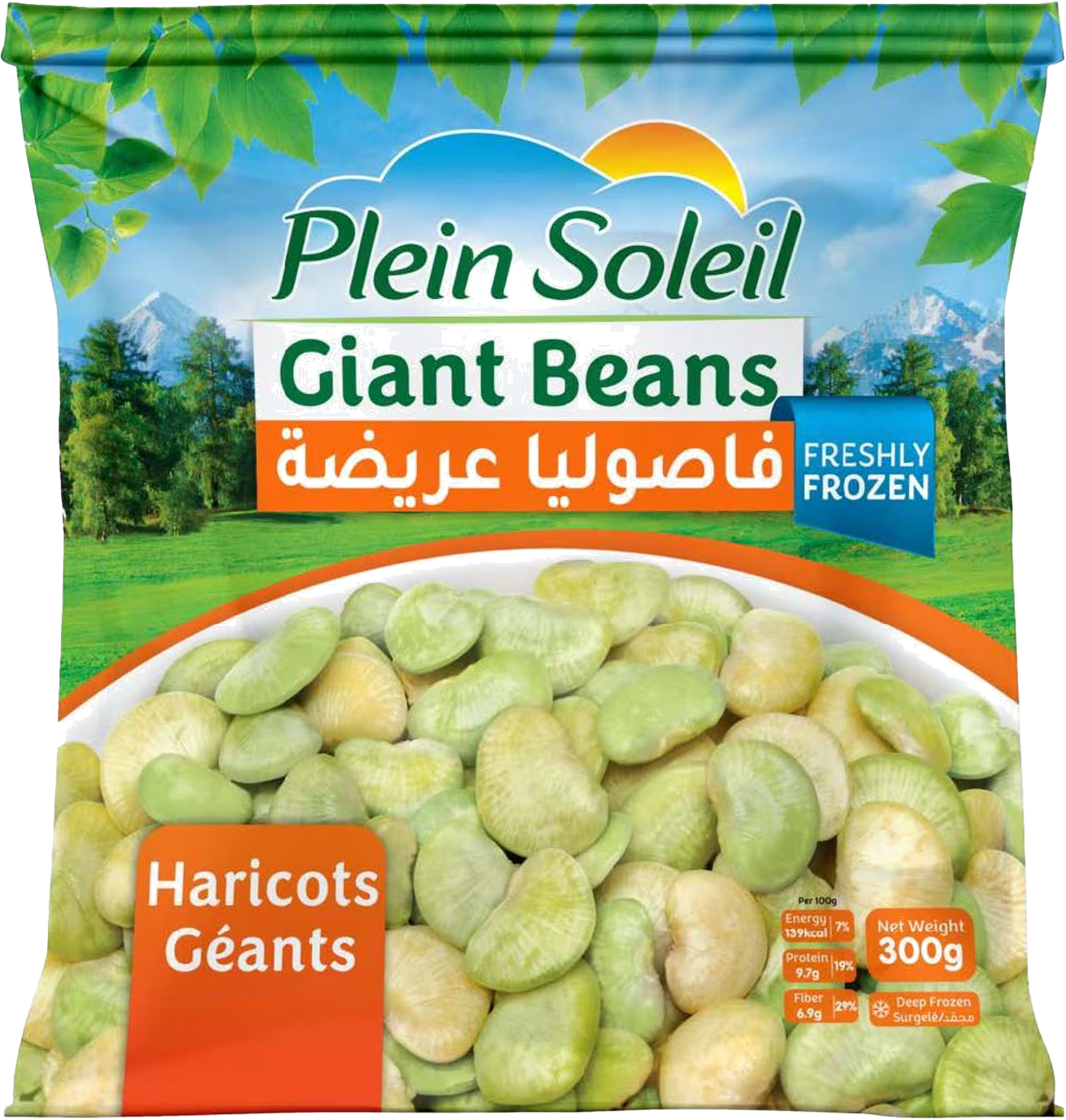 PLEIN SOLEIL FROZEN GIANT BEANS