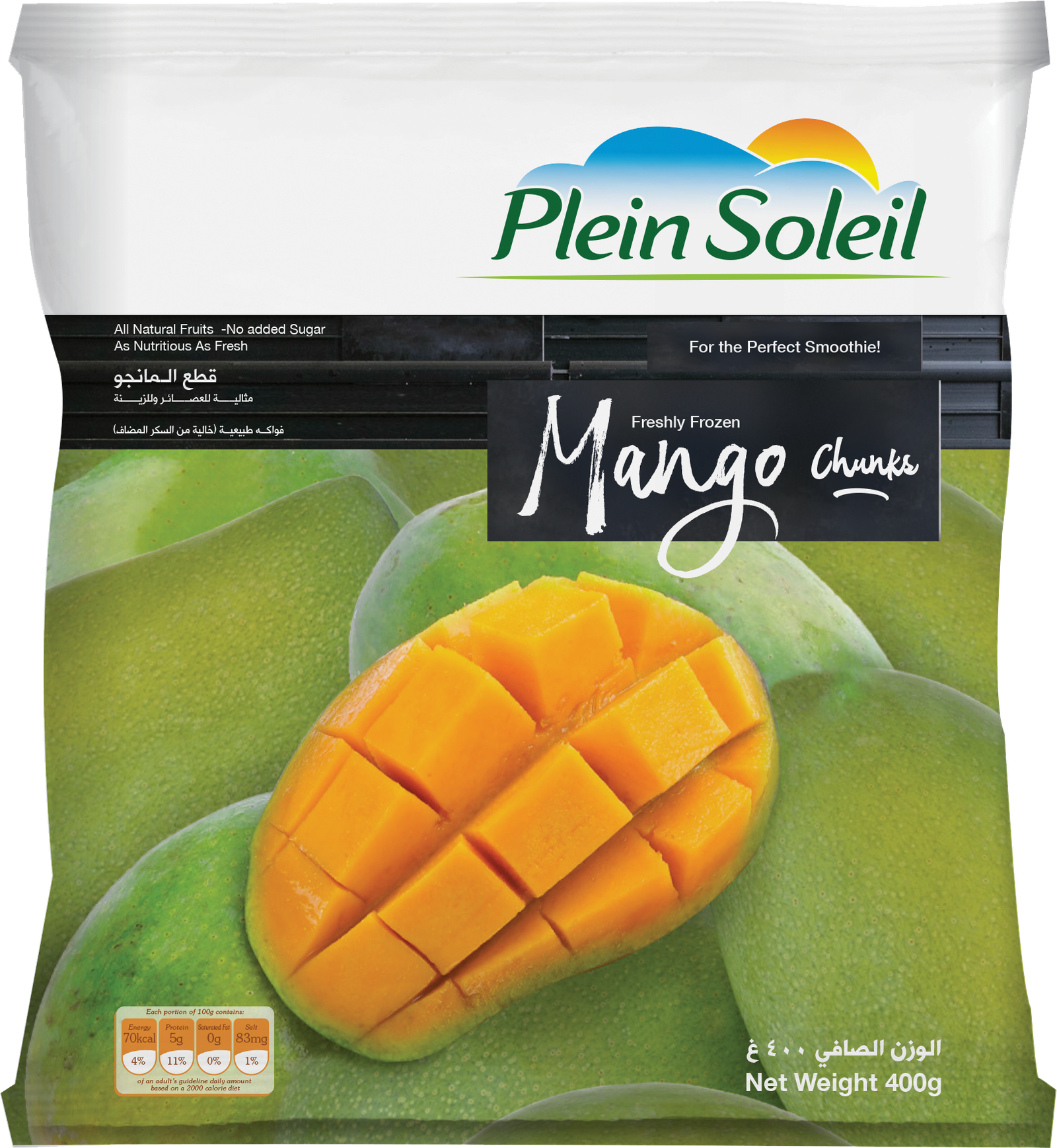 PLEIN SOLEIL MANGO CHUNKS