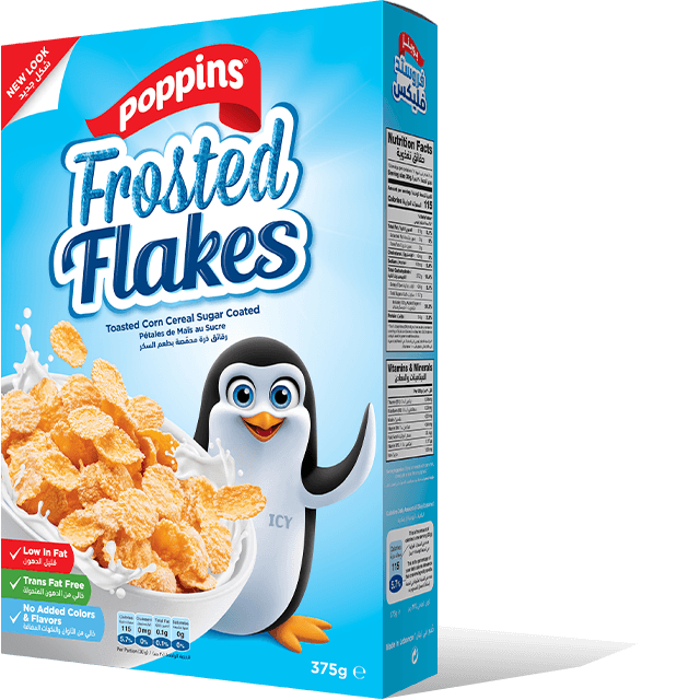 POPPINS FROSTED  FLASKES