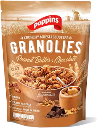 POPPINS GRAN.  PEAN.BUTTER&CHOCO 300G