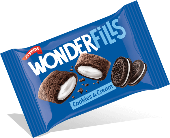 POPPINS WONDERFILLS COOKIES AND CREAM