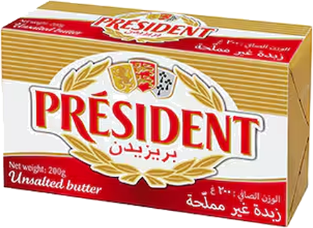 PRESIDENT BUTTER