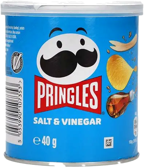 PRINGLES SALT&VINEGAR 40G