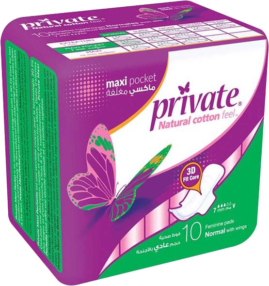 PRIVATE MAXI POCKET NORMAL 10S