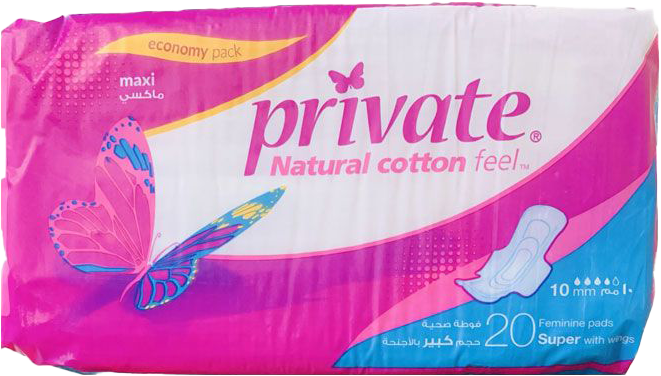 PRIVATE MAXI SUPER 20S