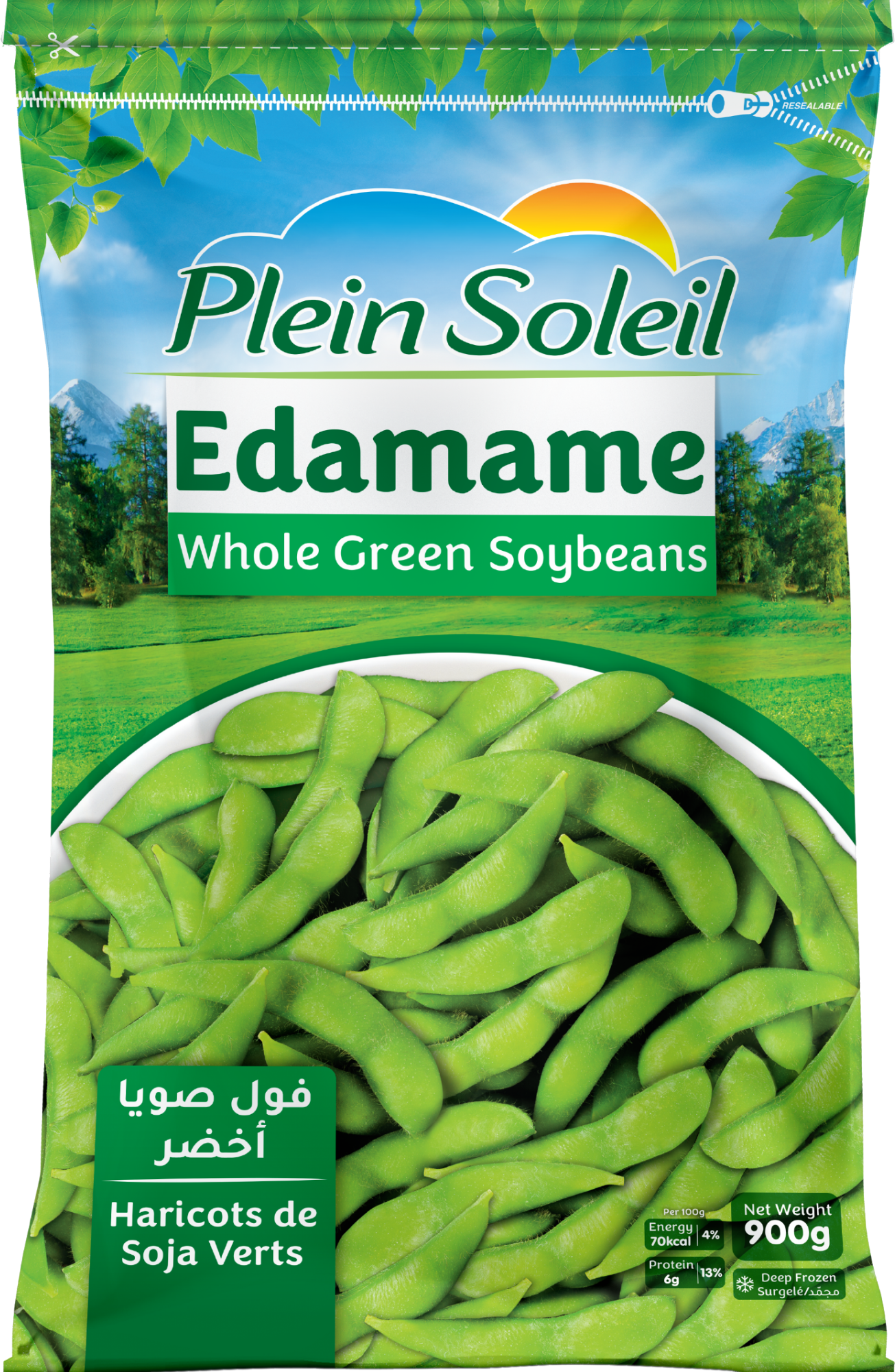P.S FROZEN SHELLED EDAMAME