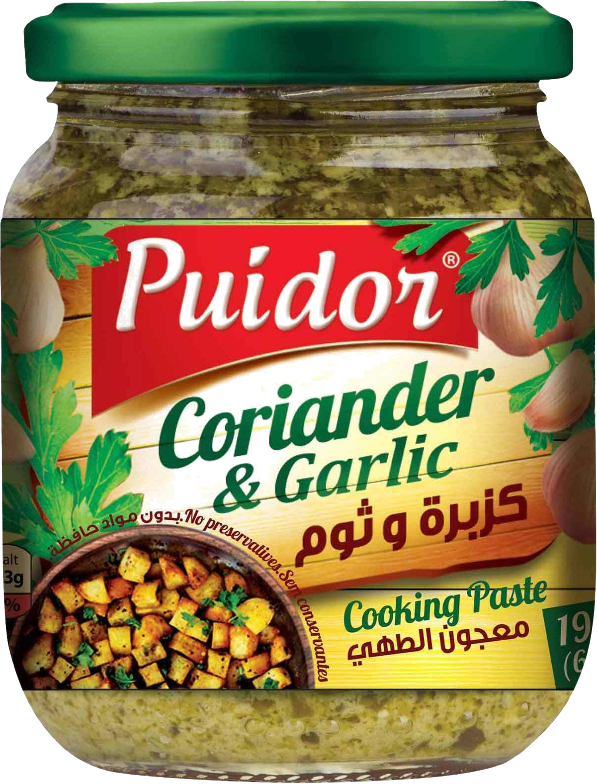 PUIDOR CORIANDER&GARLIC SAUCE 190G