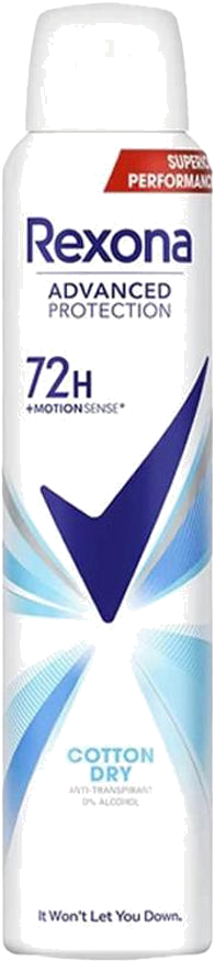 REXONA COTTON DRY 200ML