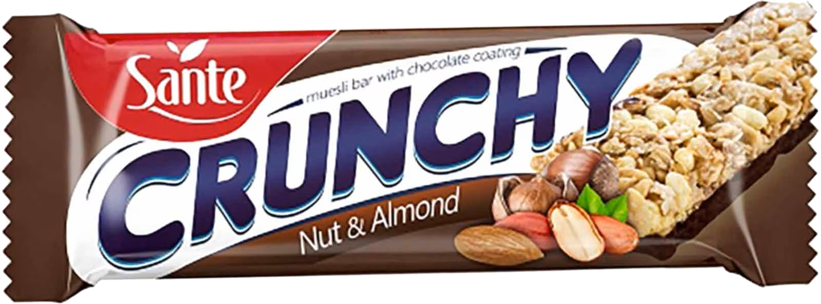 SANTE CRUNCHY BAR NUTS&ALMONDS 40G