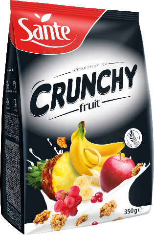 SANTE CRUNCHY WITH FRUITS 350G