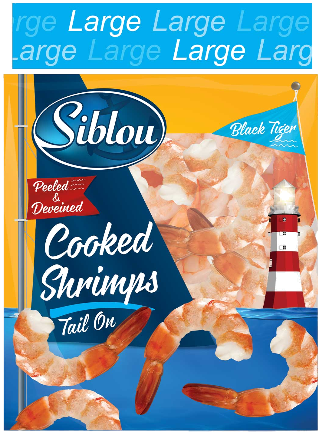 SIBLOU COOKED SHRIMPS JUMBO