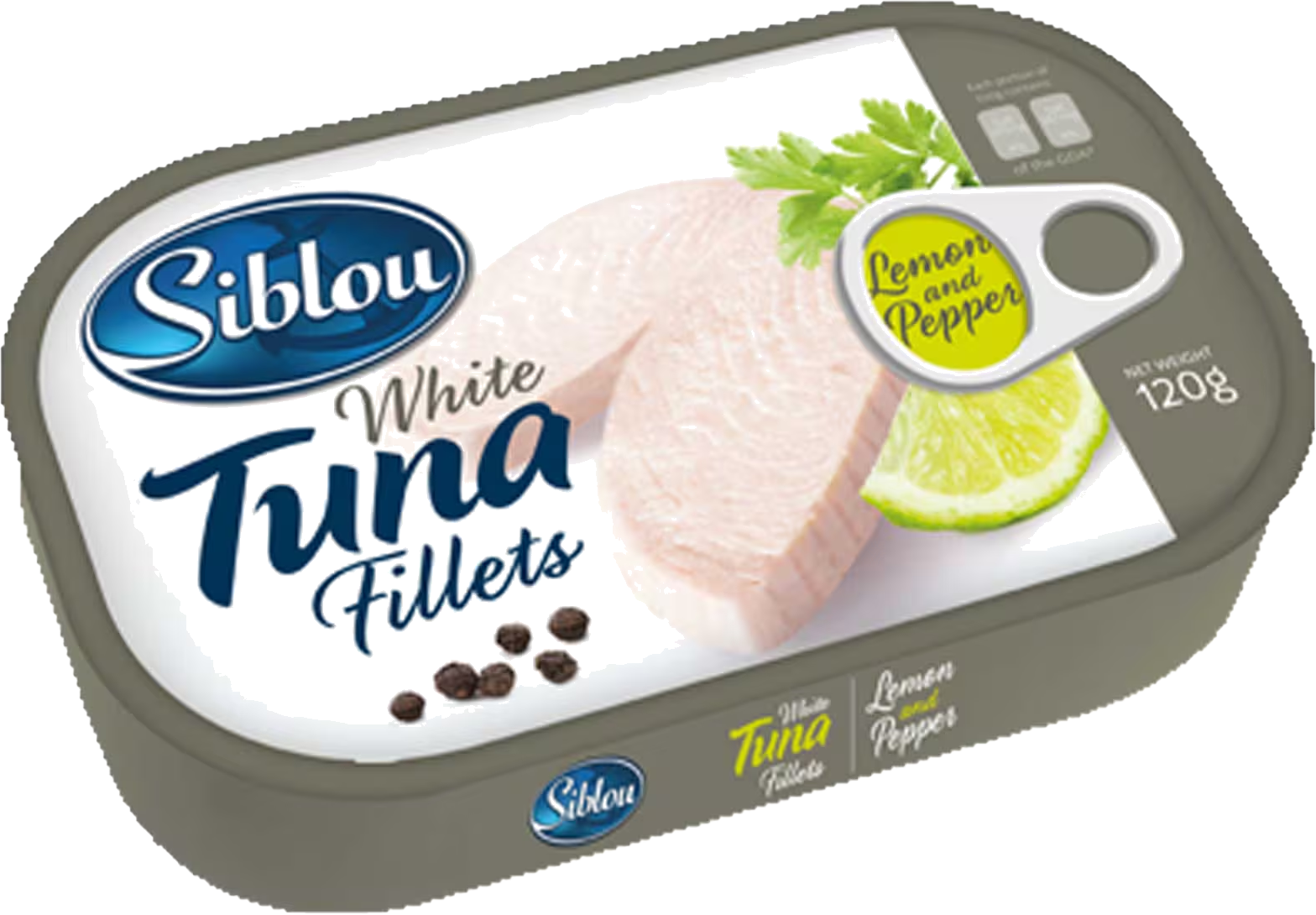 SIBLOU TUNA FILLETS LEMON & PEPPER