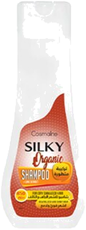 SILKY SHAM. ORGANIC-DRY DAM. HAIR
