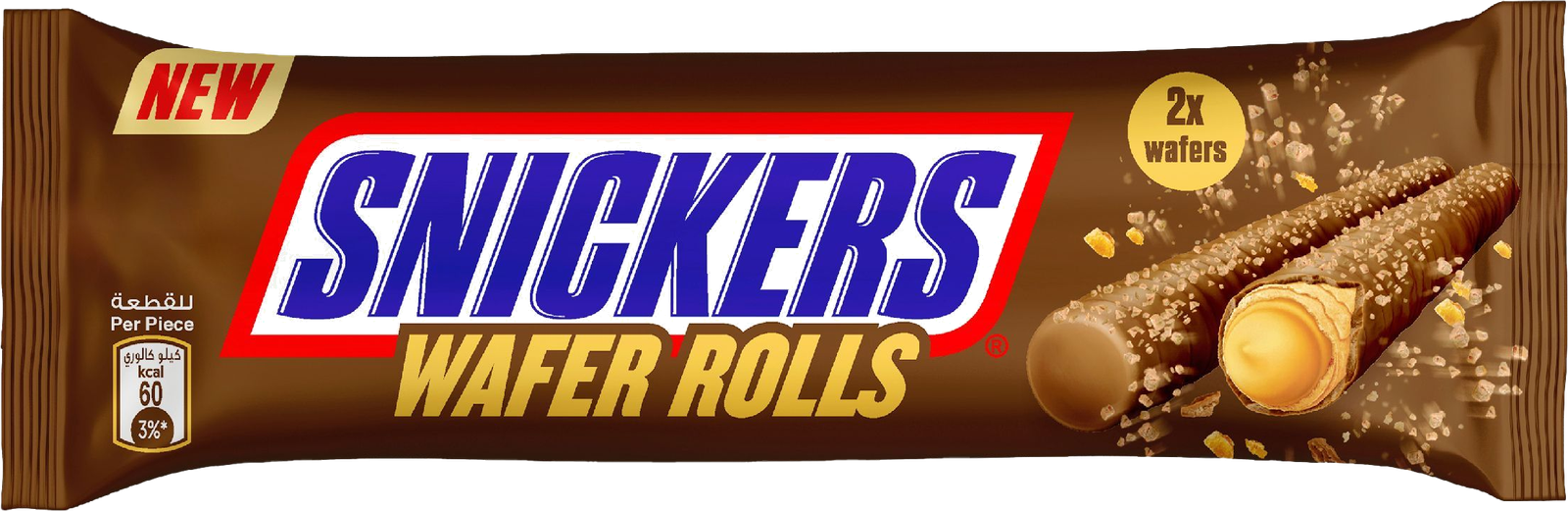 SNICKERS TWIN ROLLED WAFER