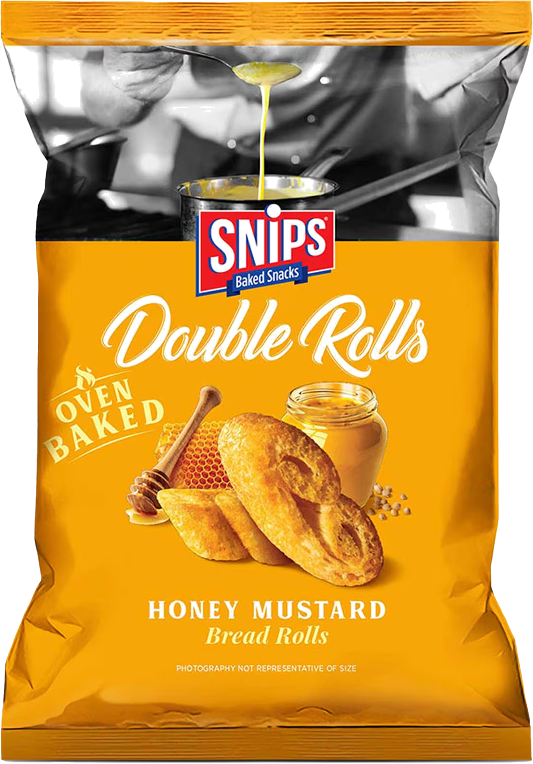SNIPS DOUBLE ROLLS HONEY MUSTARD