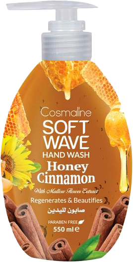 S.W HAND WASH CINNAMON HONEY 550ML