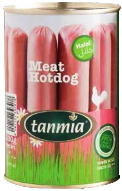 TANMIA HOT DOG CHICKEN 440G