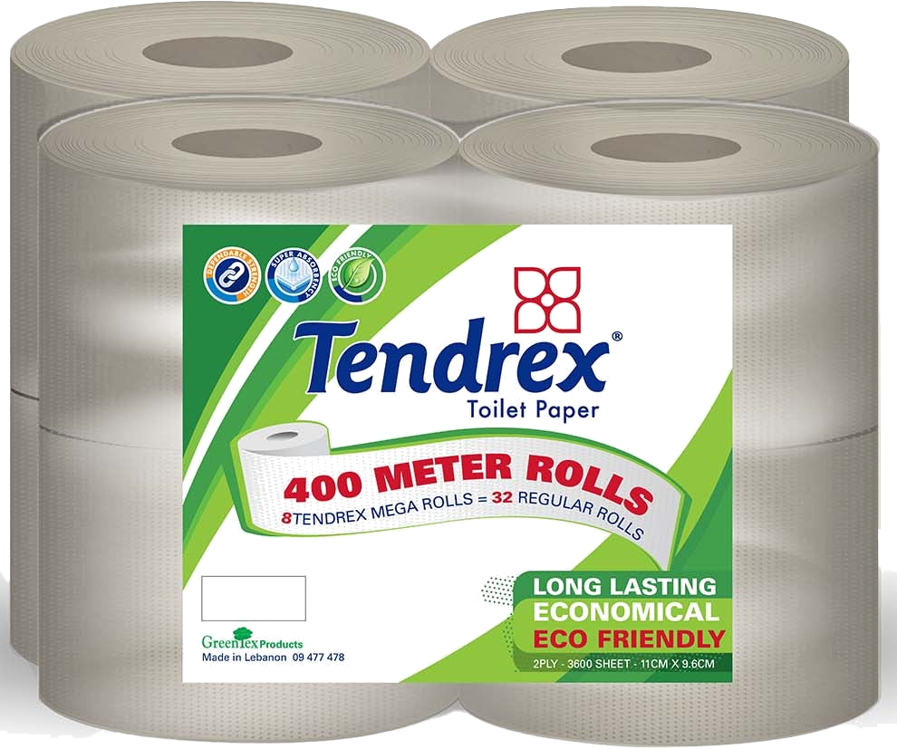 TENDREX ECO FRIENDLY  8ROLLS 8ROLLS