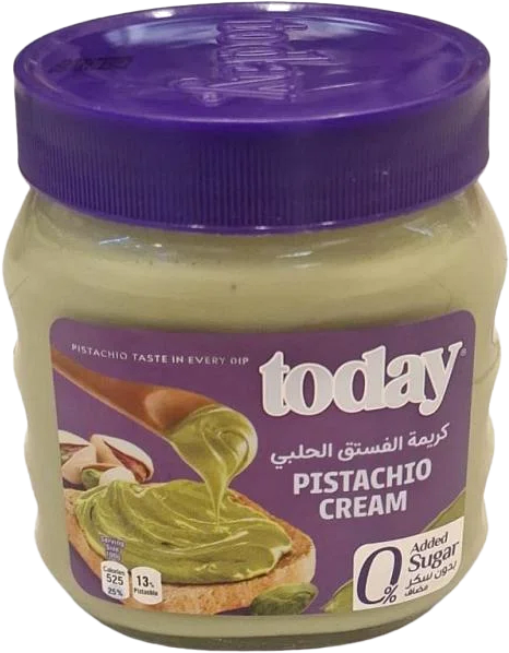 TODAY 0% SUGAR PISTACHIO CREAM