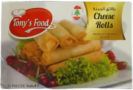 TONYS FOOD CHEESE ROLLS