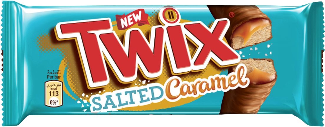 TWIX TWIN SALTED CARAMEL