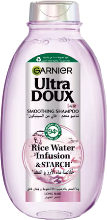 ULTRA DOUX UD SHAMPOO RICE WATER 600ML