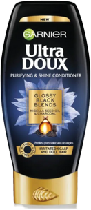 ULTRA DOUX COND.BLACK CHARCOAL  200ML