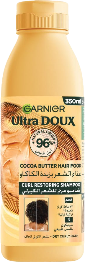 ULTRA DOUX SHAMPOO HAIRFOOD COCOA 350ML