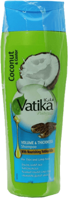 VATIKA SHAMP. COCONUT&CASTOR 400+132ML 400+132ML