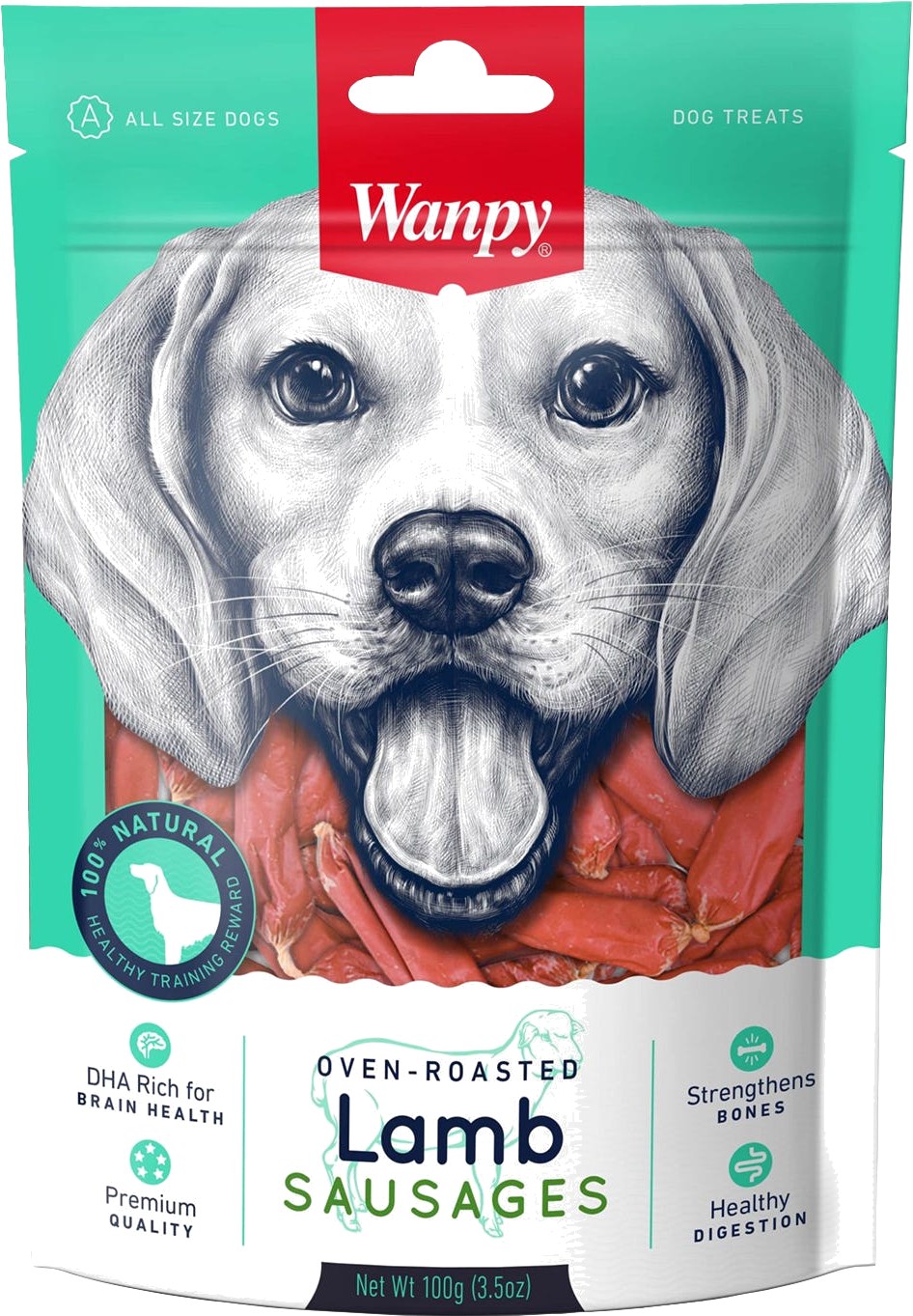 WANPY DOG LAMB SAUSAGE