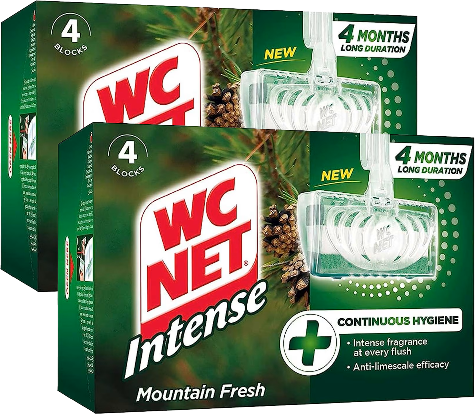 WC NET INTENSE BLOCKS GREENx4 BUY 2 25%